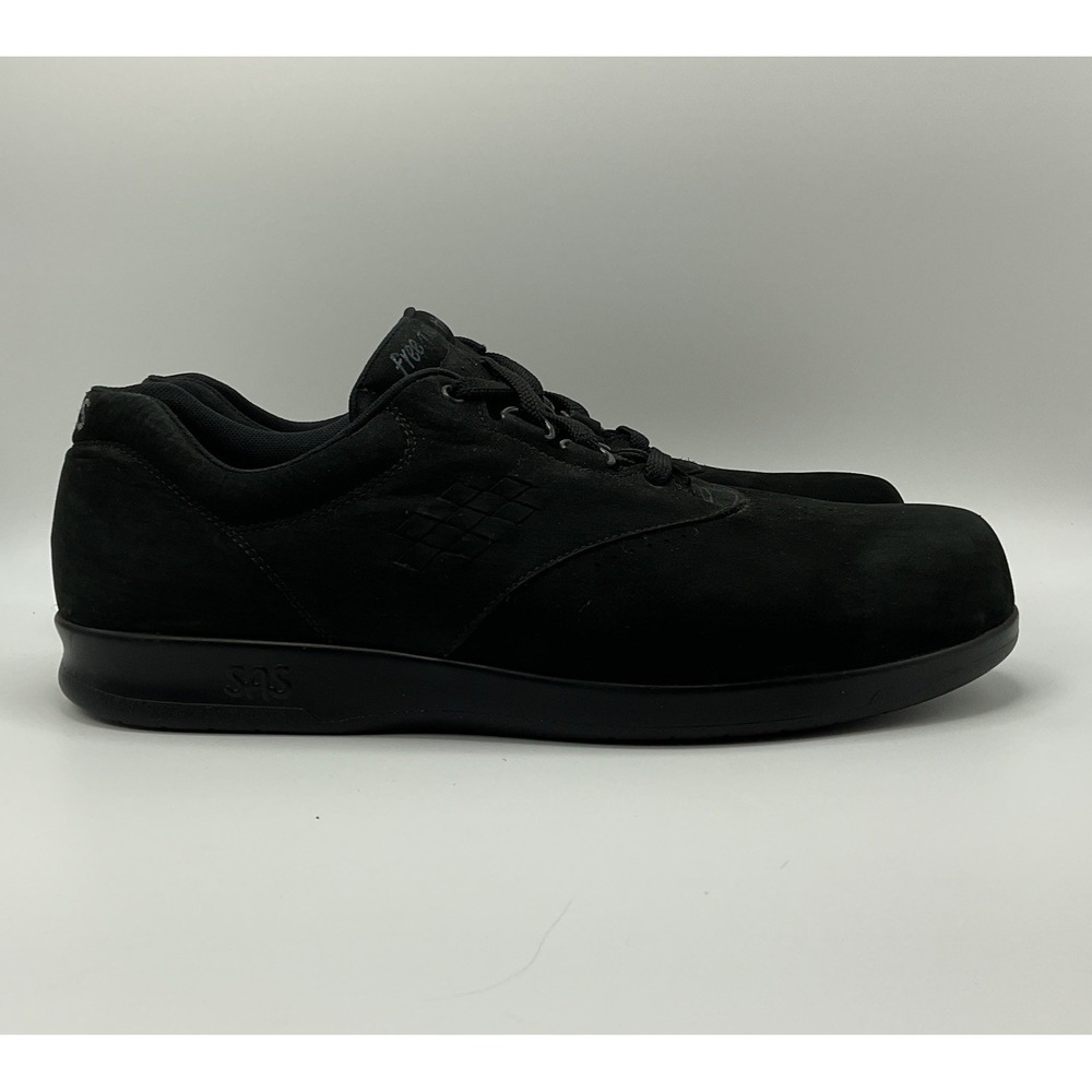 SAS Women's Free Time Charcoal Black 11 Wide Casual Comfort Shoes Oxfords